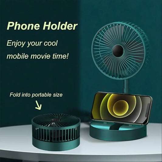 Adjustable Portable Desktop Fan - (Battery Not Include)